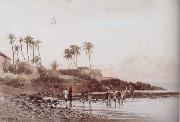 John varley jnr, Old Portuguese Fort near Bombay